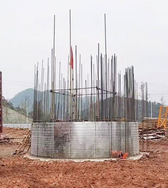 混凝土烟囱建筑