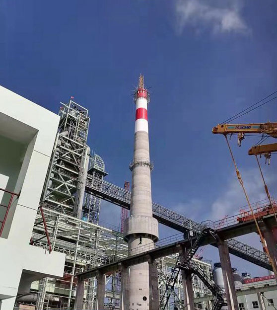 新建混凝土烟囱