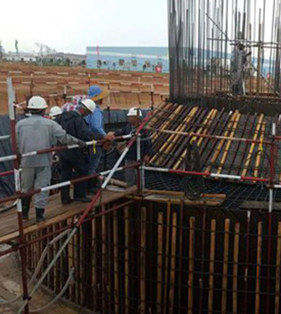 新建水泥烟囱